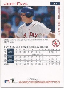 1997 Fleer Tiffany