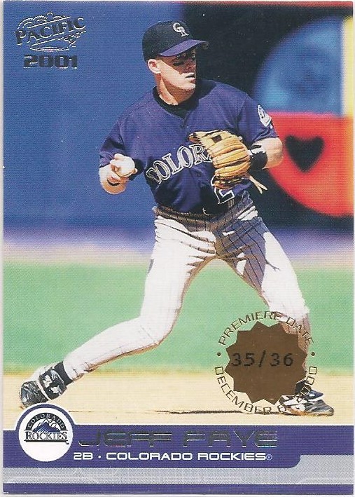 2001 Pacific Premier Date