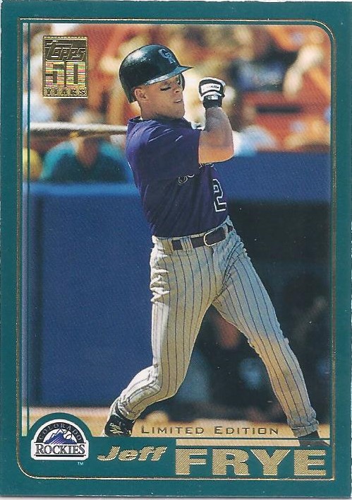 2001 Topps Limited Edition