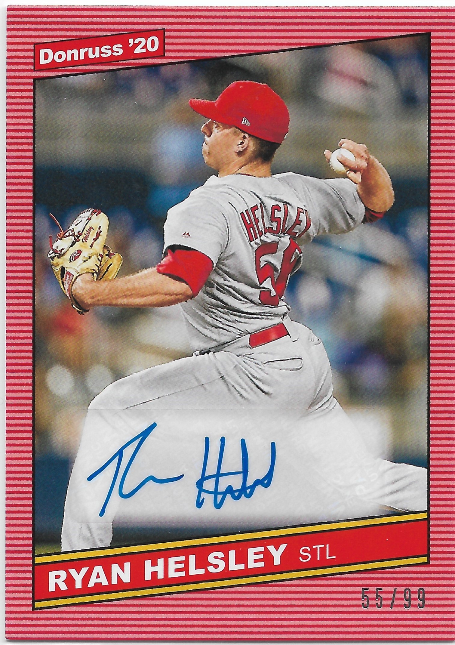 2020 Donruss Retro 86 Signatures Red /99