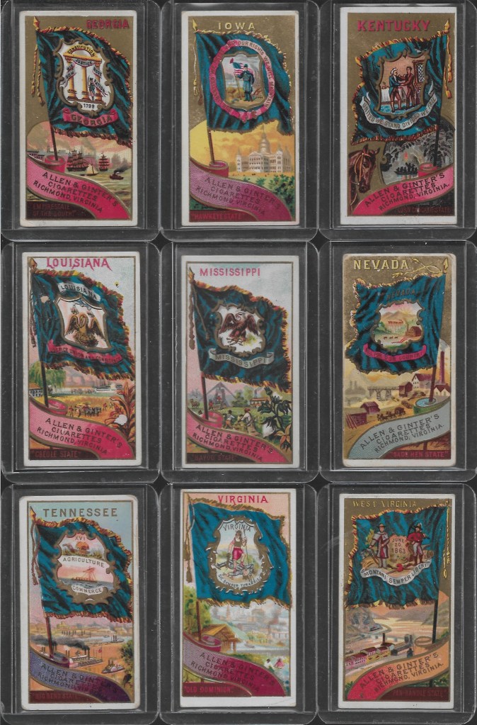 1888 N11 Flags of States & Territories