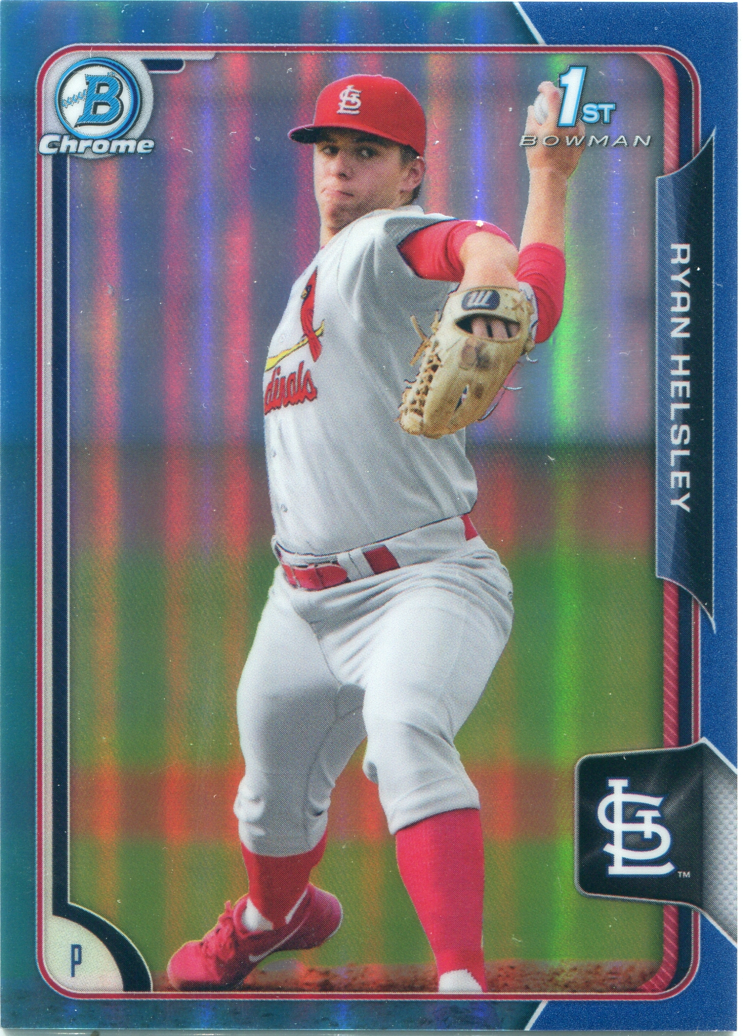 2015 Bowman Chrome Draft Blue Refractor /150