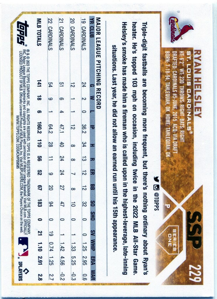 2023 Topps Gold Mirror SSP