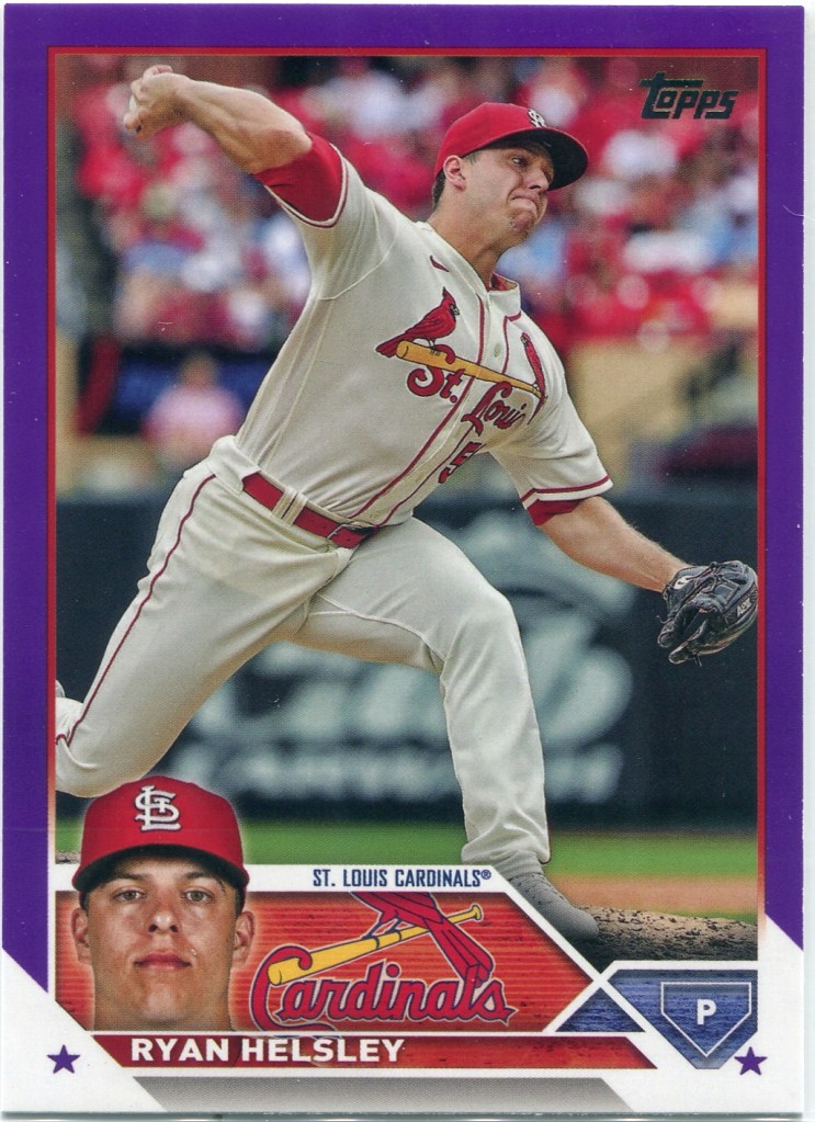 2023 Topps Meijer Purple