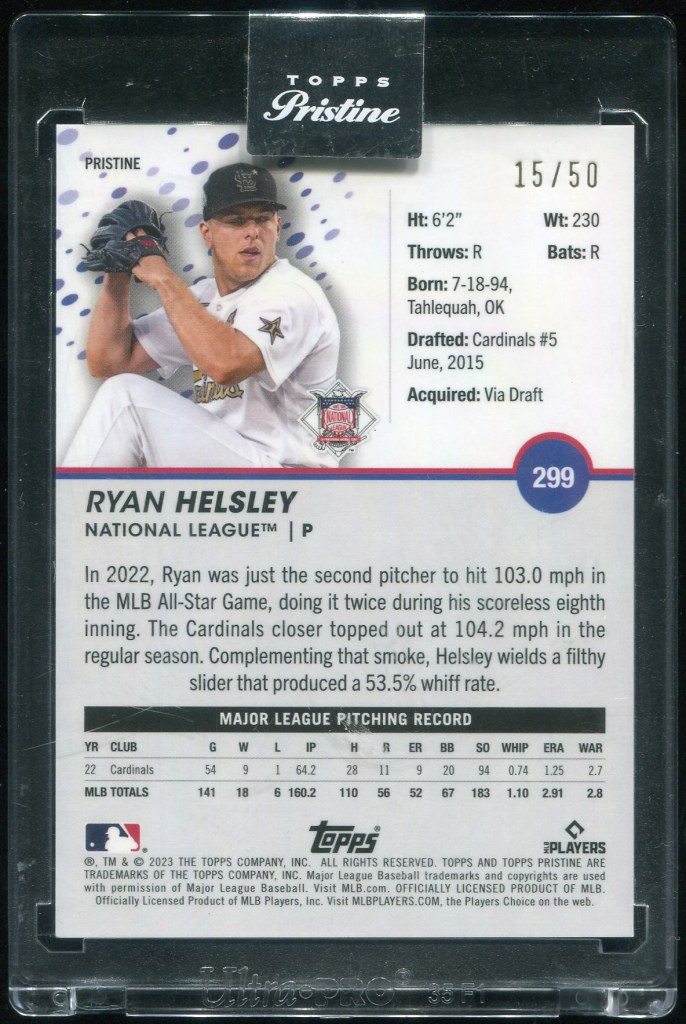 2023 Topps Pristine Gold Pristine Refractor