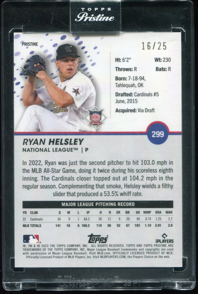 2023 Topps Pristine Orange Pristine Refractor