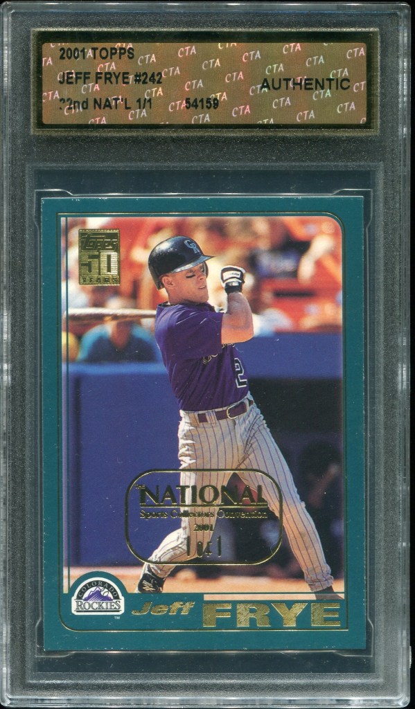 2001 Topps National 1 of 1