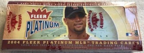 2004 Fleer Platinum Hobby Rack Pack Box